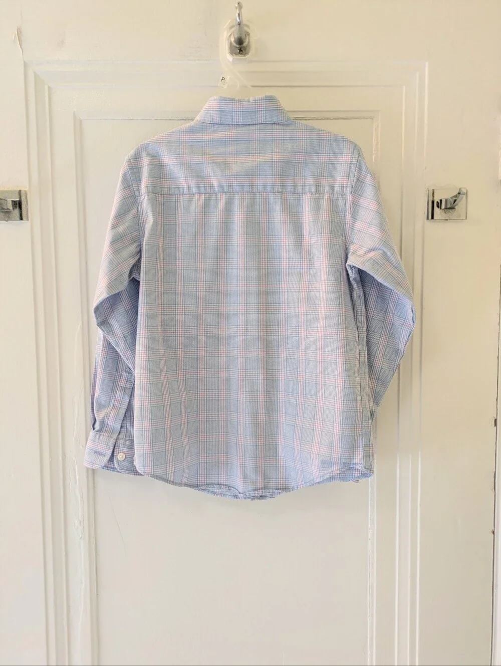 Van Heusen Boys' Pastel Plaid Button-up Shirt